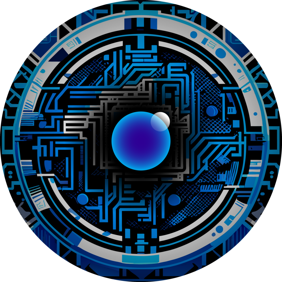 Modern Technology Cybersecurity Icon Crop-out png