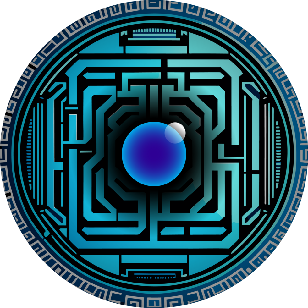Modern Technology Cybersecurity Icon Crop-out png