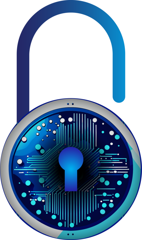 Modern Technology Cybersecurity Icon Crop-out png