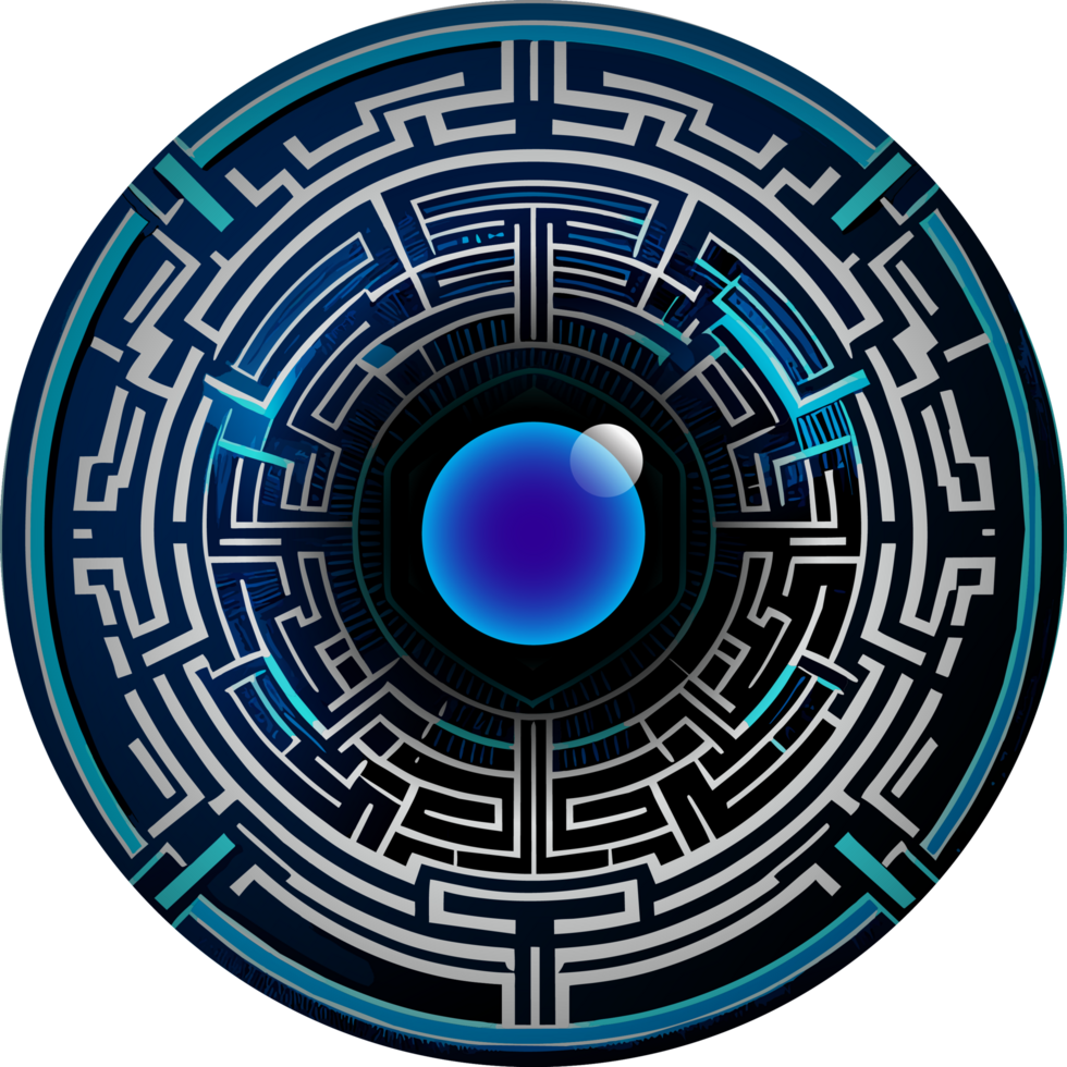 Modern Technology Cybersecurity Icon Crop-out png
