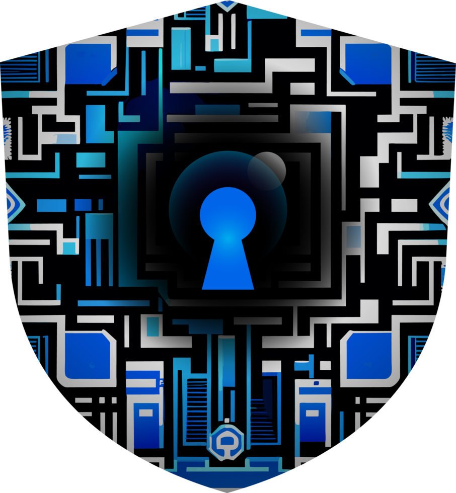 Modern Technology Cybersecurity Icon Crop-out png