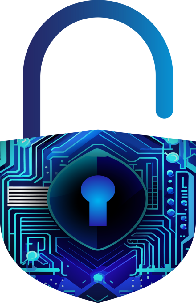Modern Technology Cybersecurity Icon Crop-out png