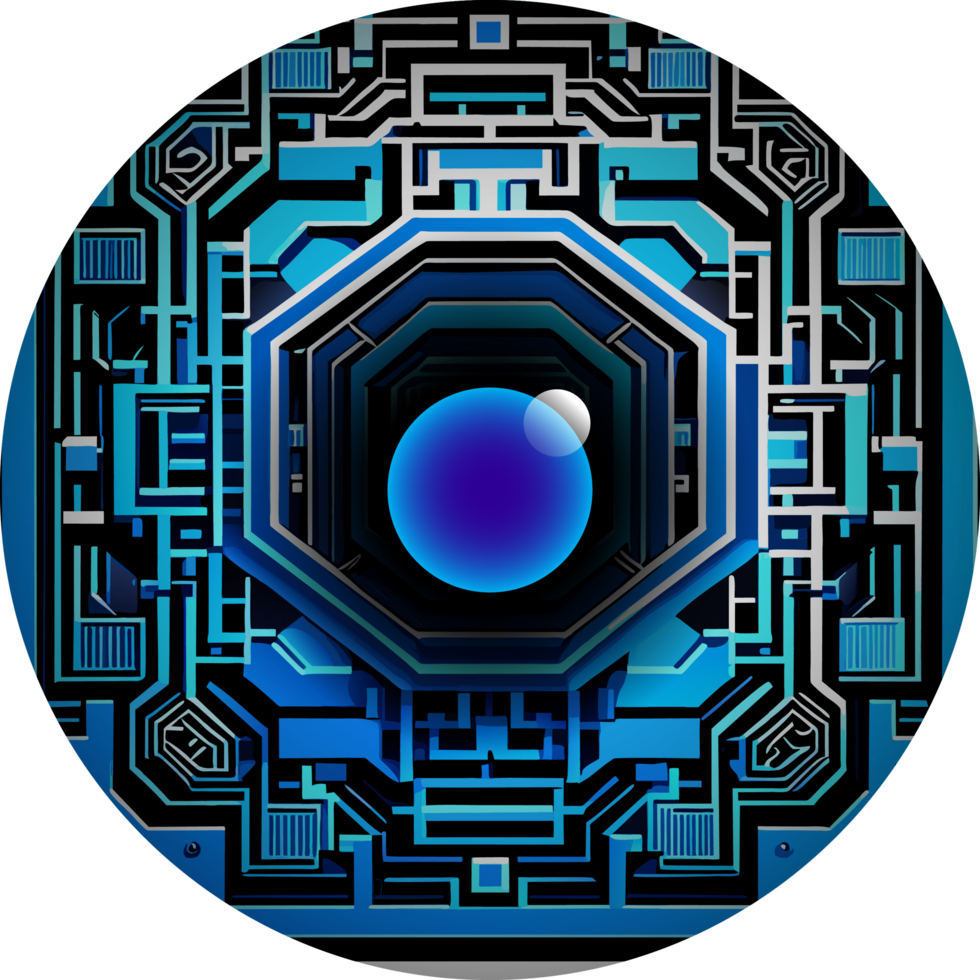 Modern Technology Cybersecurity Icon Crop-out png