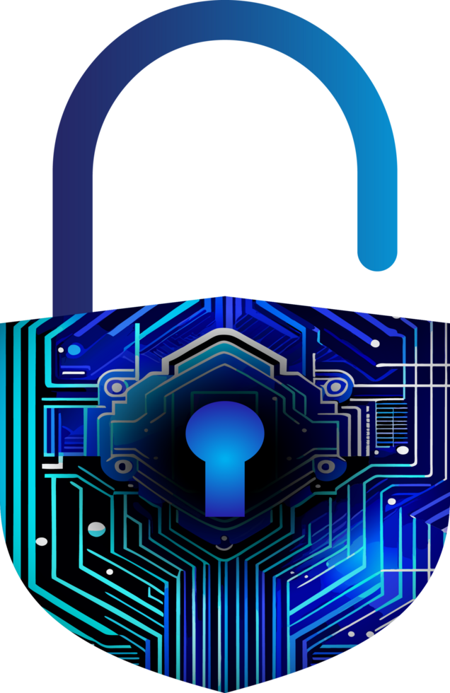 Modern Technology Cybersecurity Icon Crop-out png