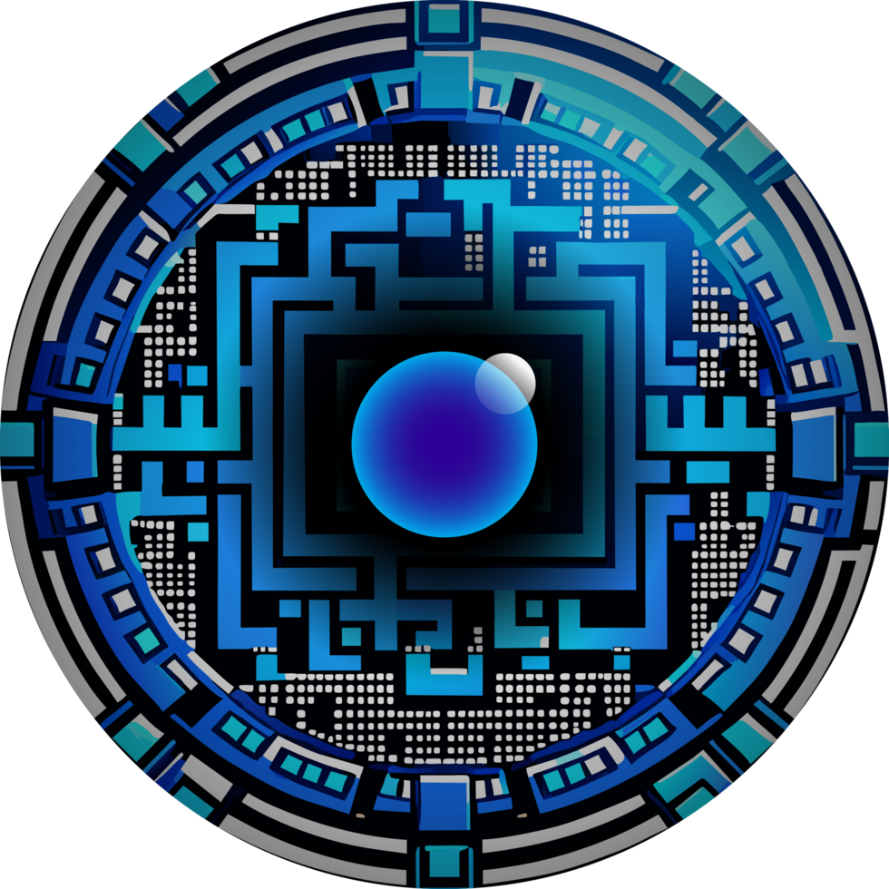 Modern Technology Cybersecurity Icon Crop-out png
