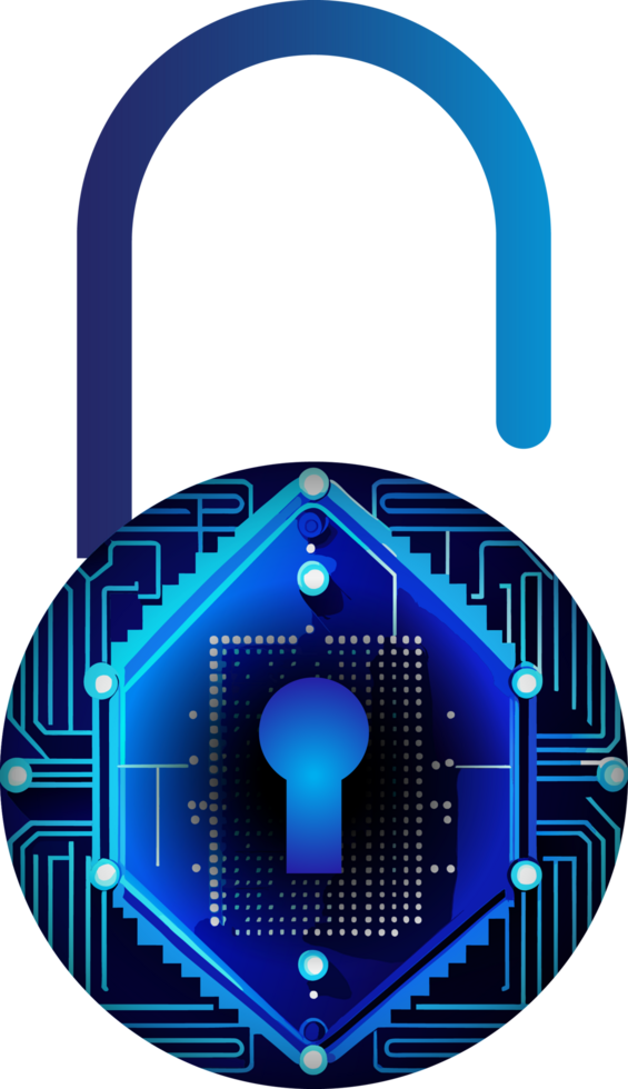 Modern Technology Cybersecurity Icon Crop-out png
