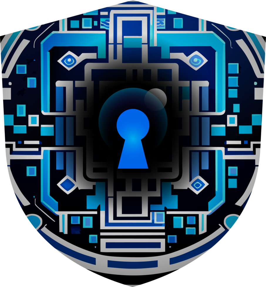 Modern Technology Cybersecurity Icon Crop-out png