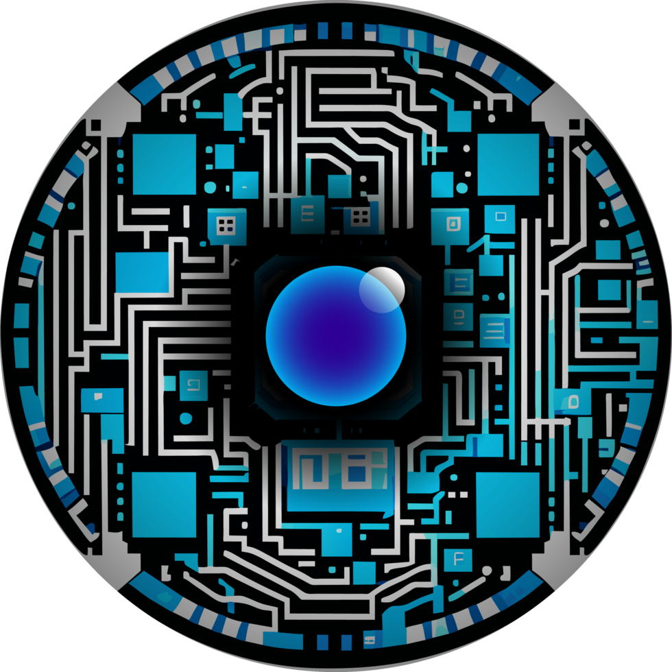 Modern Technology Cybersecurity Icon Crop-out png