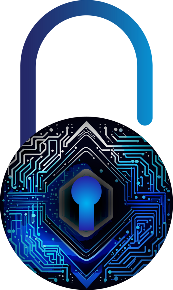 Modern Technology Cybersecurity Icon Crop-out png