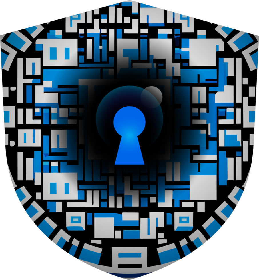 Modern Technology Cybersecurity Icon Crop-out png