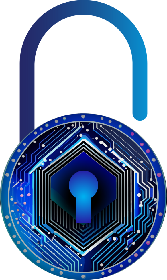 Modern Technology Cybersecurity Icon Crop-out png
