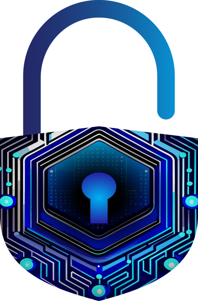 Modern Technology Cybersecurity Icon Crop-out png