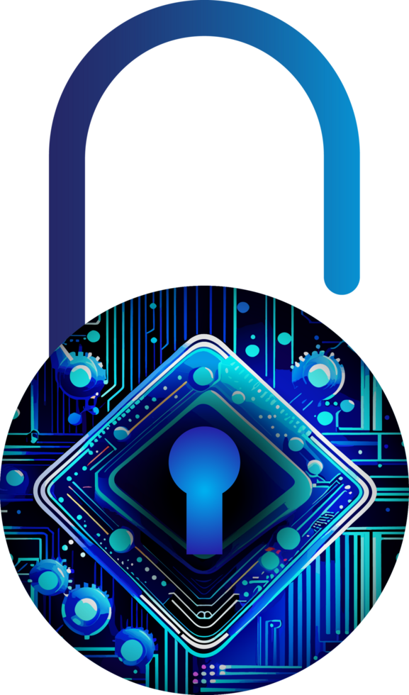 Modern Technology Cybersecurity Icon Crop-out png
