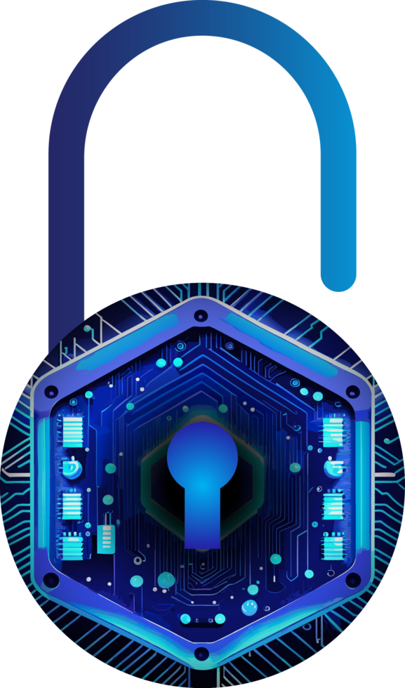 Modern Technology Cybersecurity Icon Crop-out png