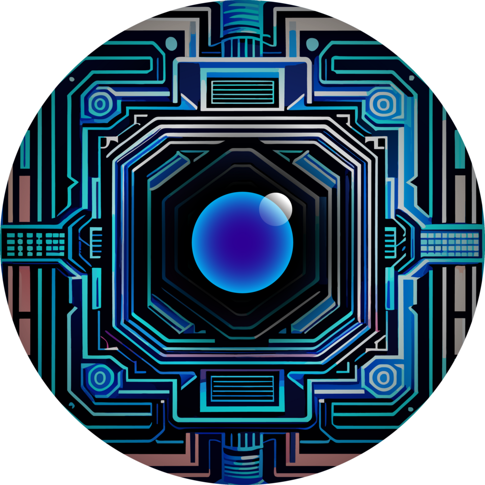 Modern Technology Cybersecurity Icon Crop-out png