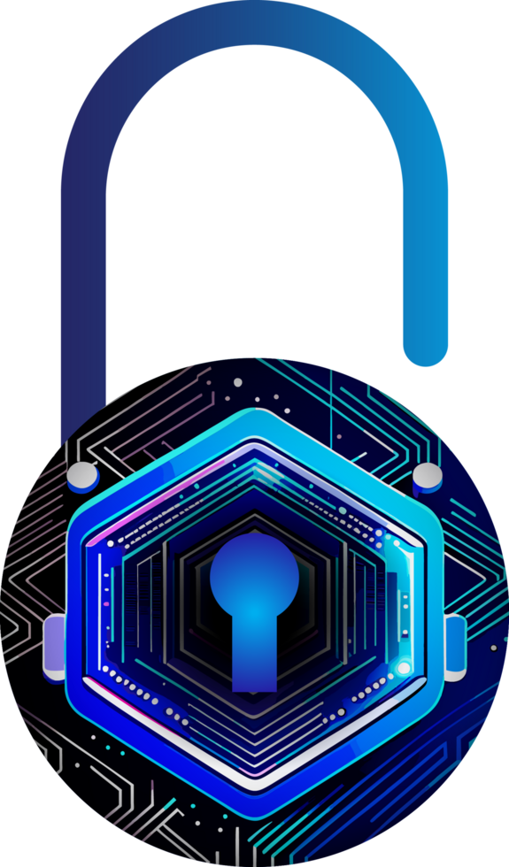 Modern Technology Cybersecurity Icon Crop-out png