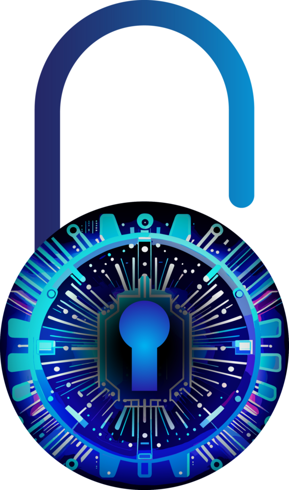 Modern Technology Cybersecurity Icon Crop-out png