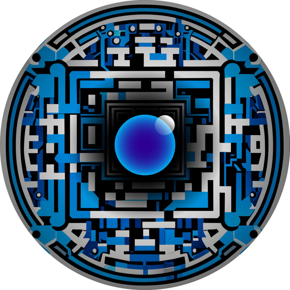 Modern Technology Cybersecurity Icon Crop-out png