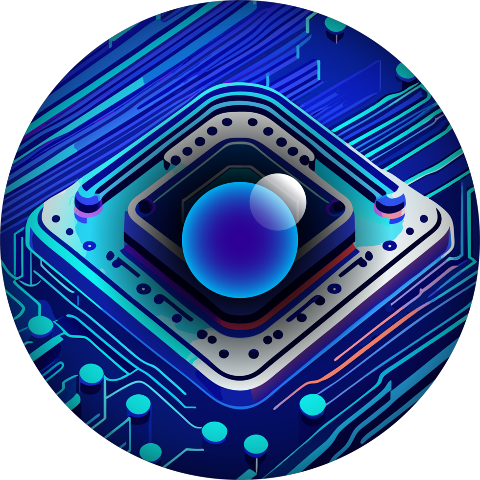 Modern Technology Cybersecurity Icon Crop-out png