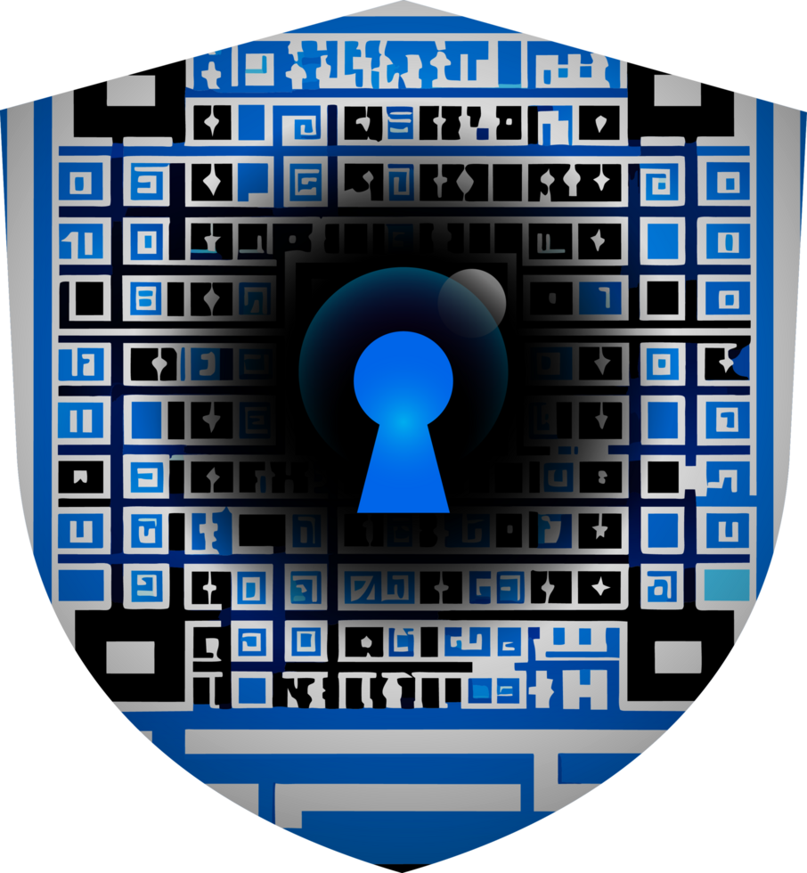 Modern Technology Cybersecurity Icon Crop-out png