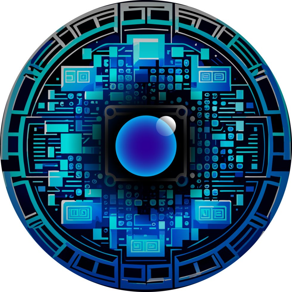Modern Technology Cybersecurity Icon Crop-out png