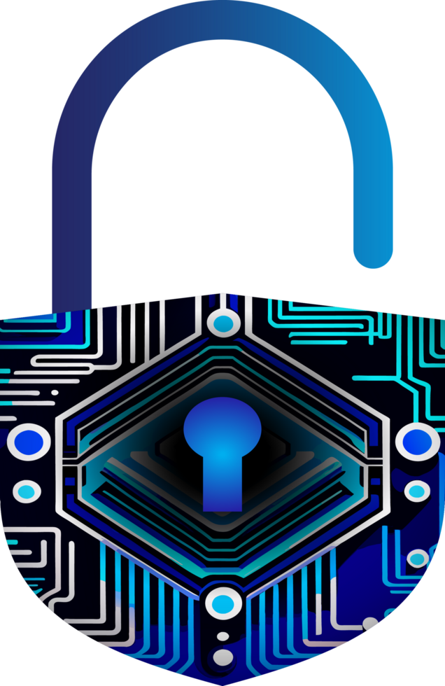 Modern Technology Cybersecurity Icon Crop-out png