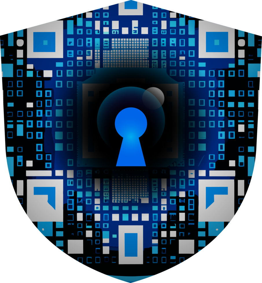 Modern Technology Cybersecurity Icon Crop-out png