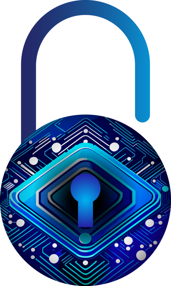 Modern Technology Cybersecurity Icon Crop-out png