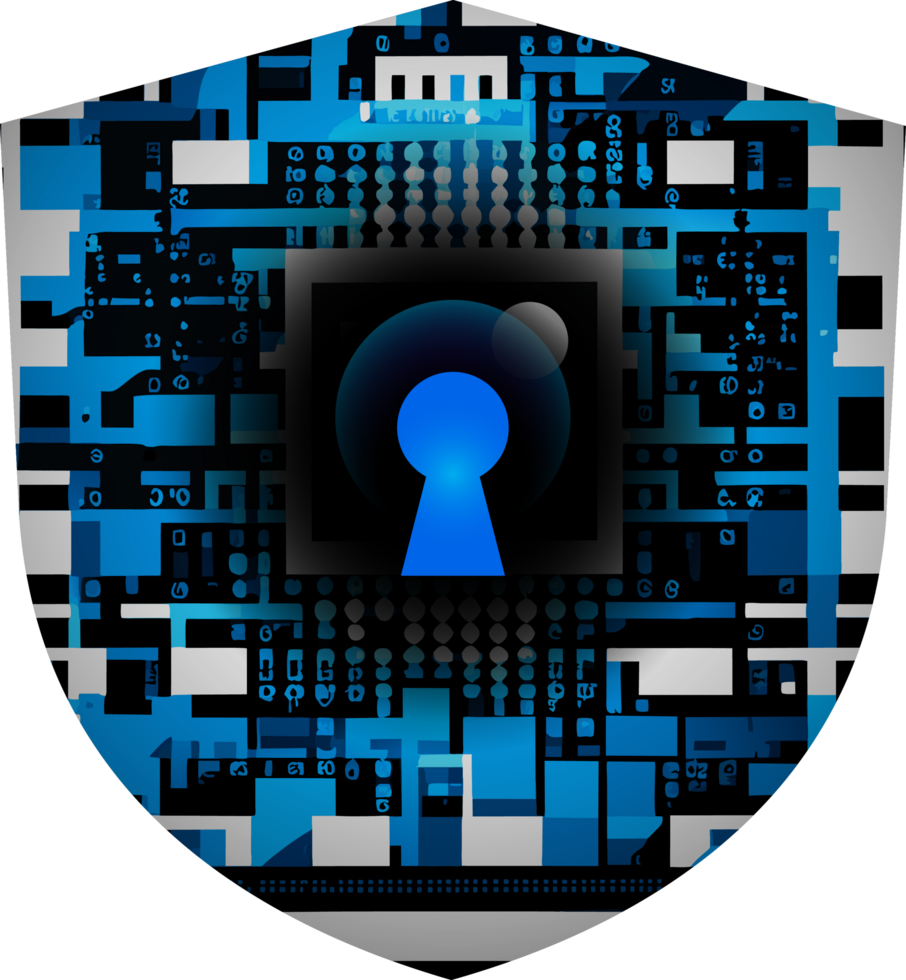 Modern Technology Cybersecurity Icon Crop-out png