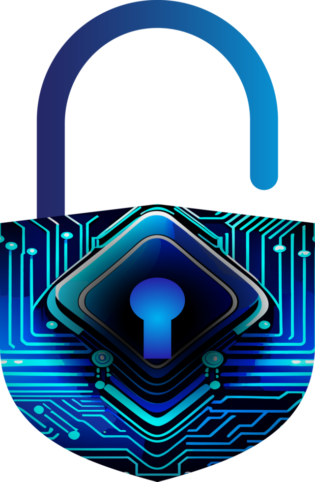 Modern Technology Cybersecurity Icon Crop-out png