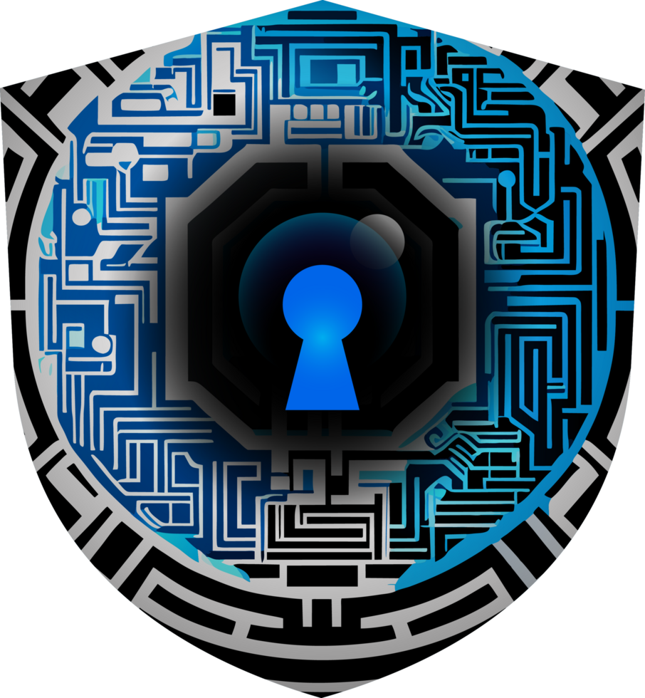 Modern Technology Cybersecurity Icon Crop-out png