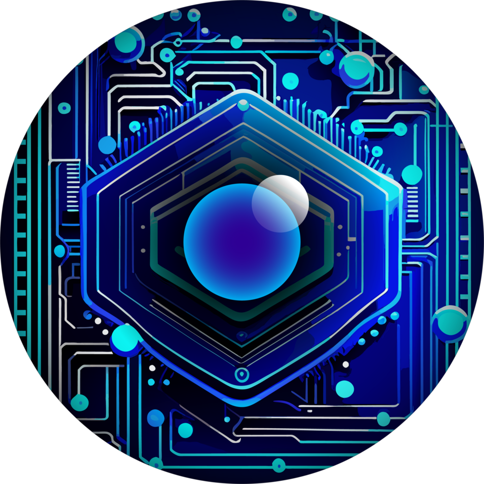 Modern Technology Cybersecurity Icon Crop-out png