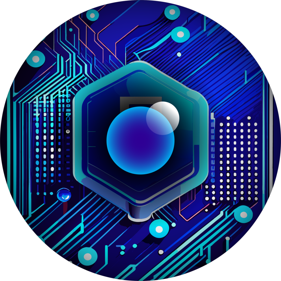 Modern Technology Cybersecurity Icon Crop-out png