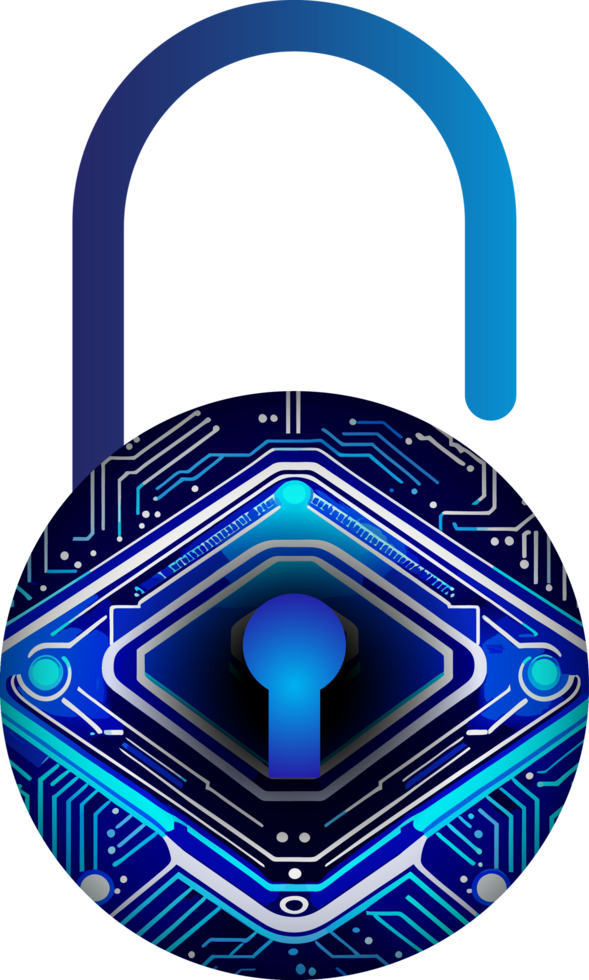 Modern Technology Cybersecurity Icon Crop-out png