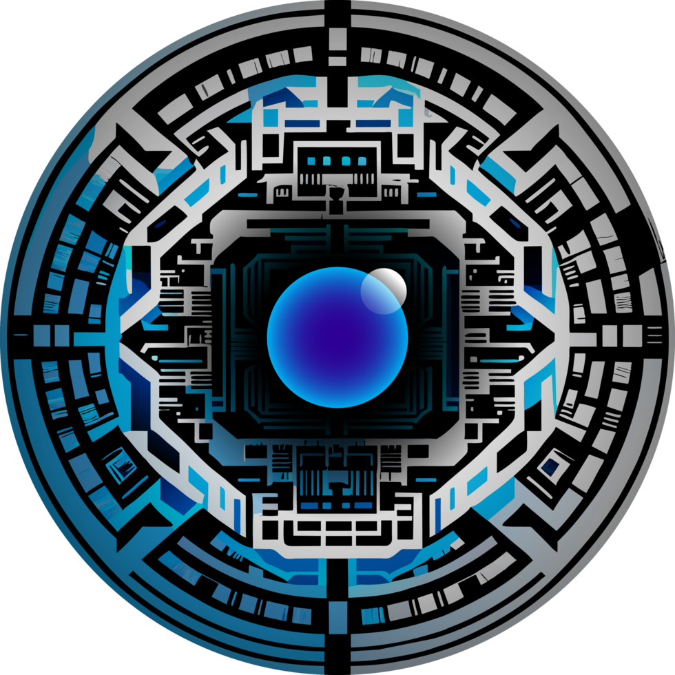 Modern Technology Cybersecurity Icon Crop-out png