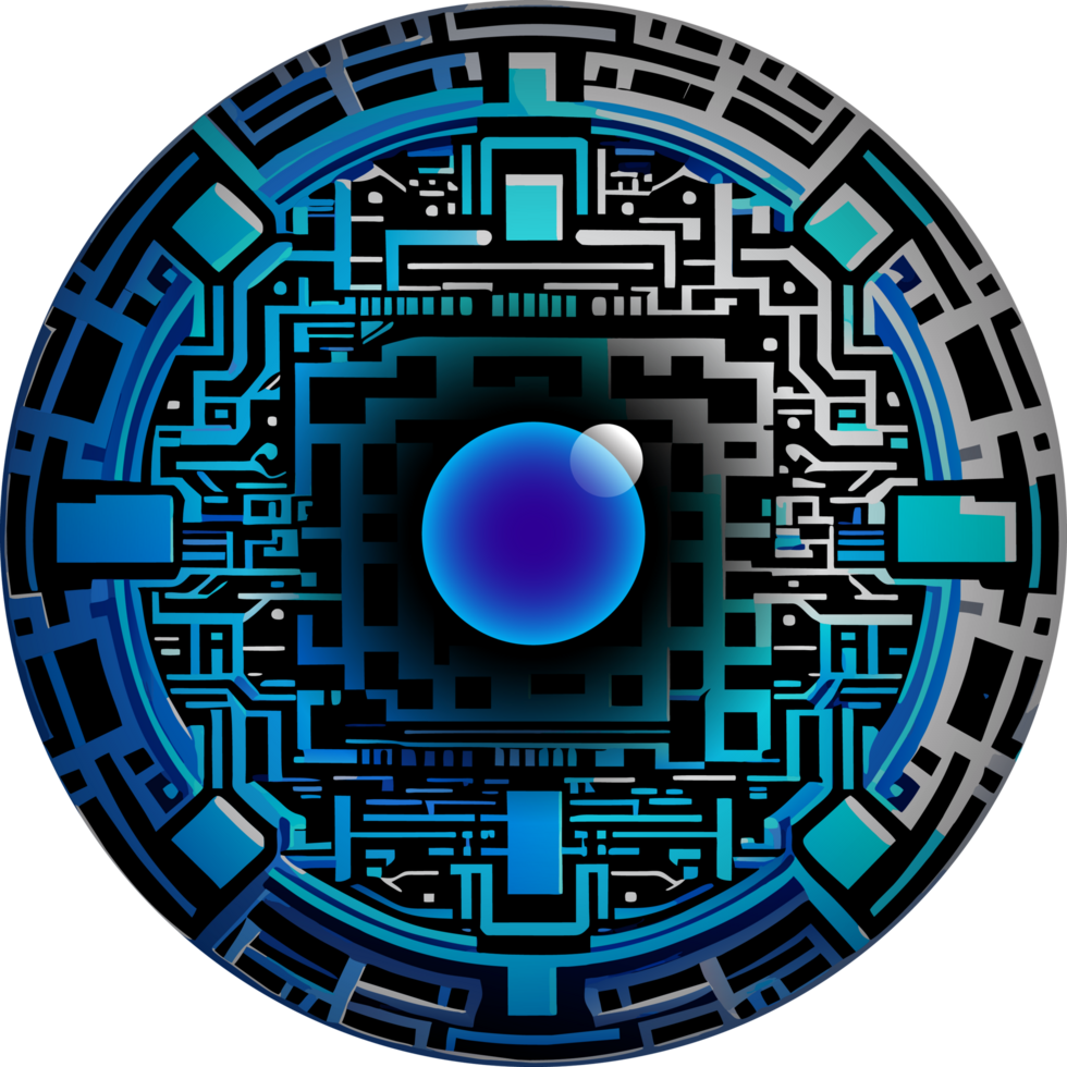 Modern Technology Cybersecurity Icon Crop-out png