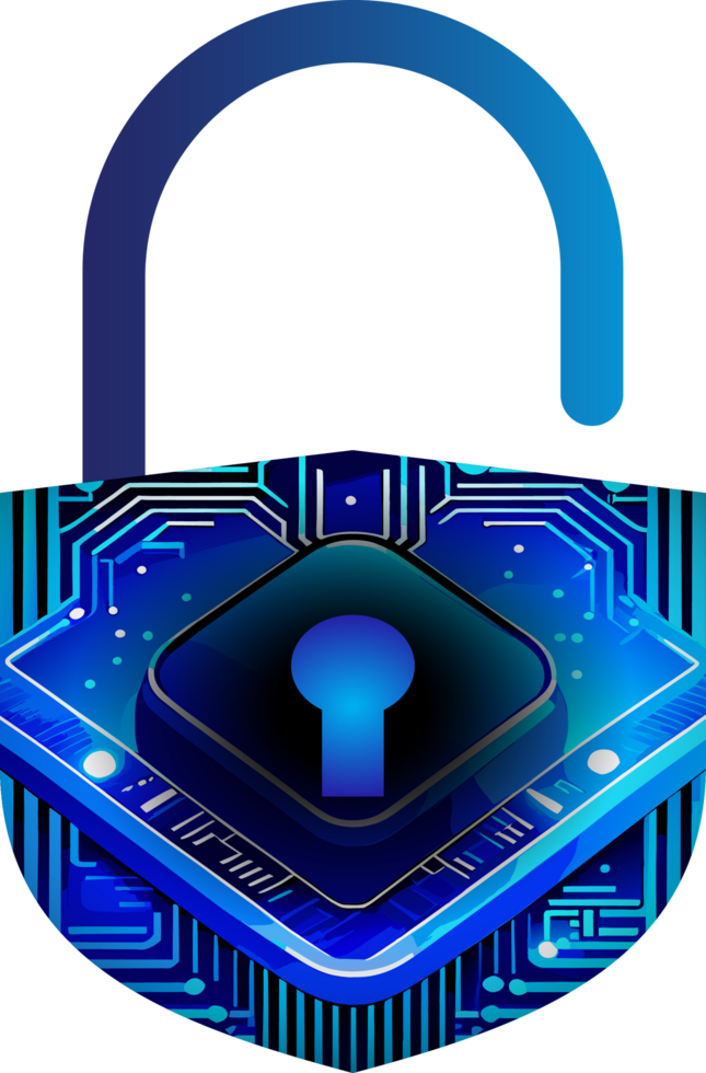Modern Technology Cybersecurity Icon Crop-out png
