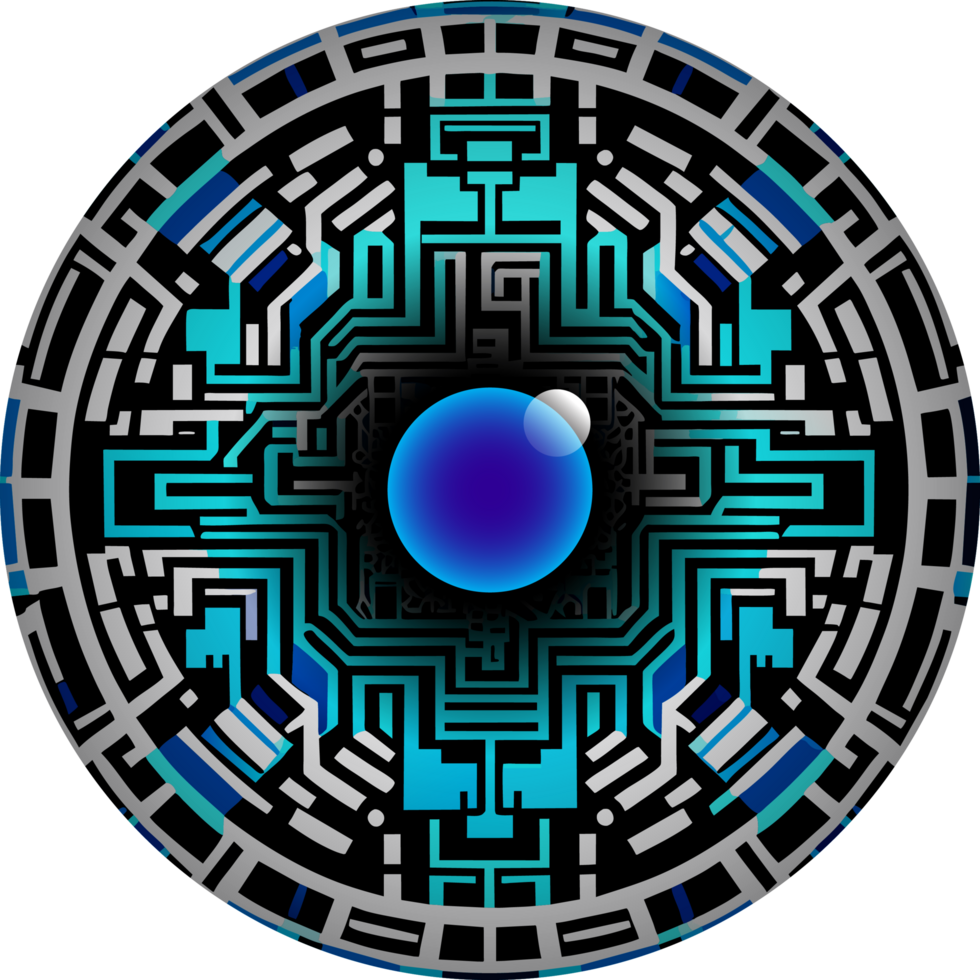 Modern Technology Cybersecurity Icon Crop-out png