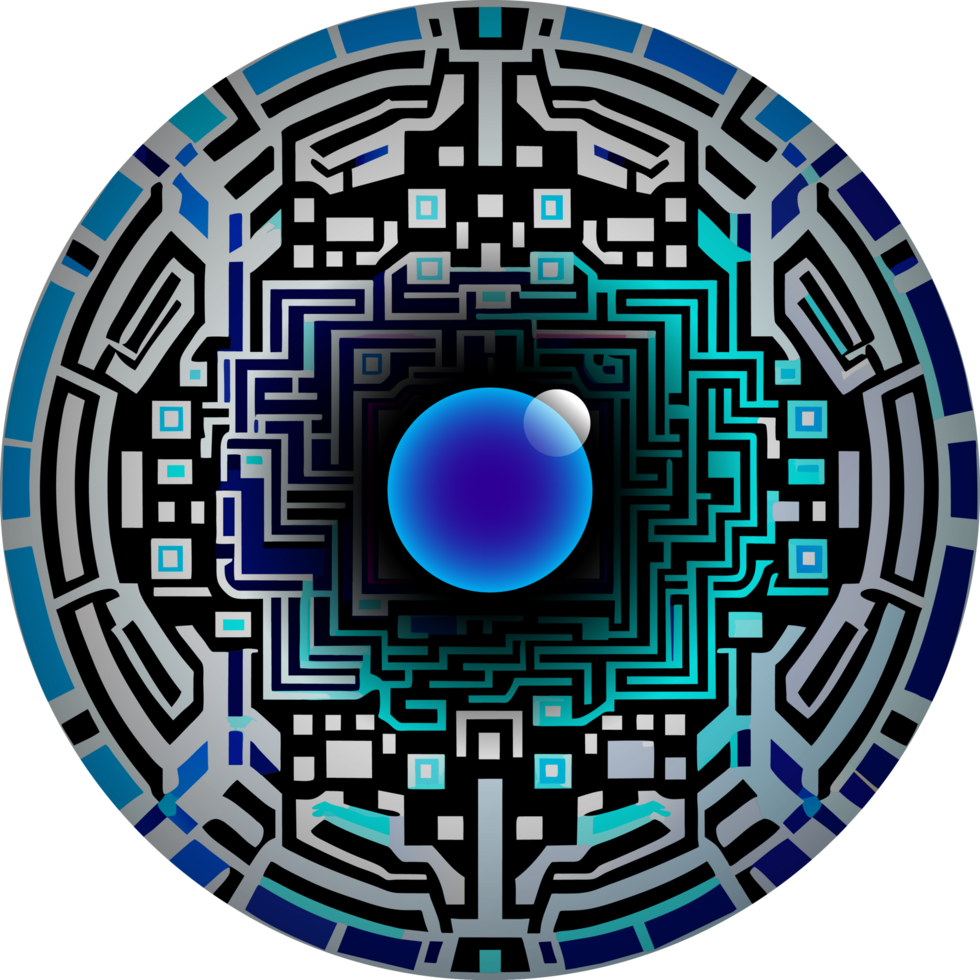 Modern Technology Cybersecurity Icon Crop-out png