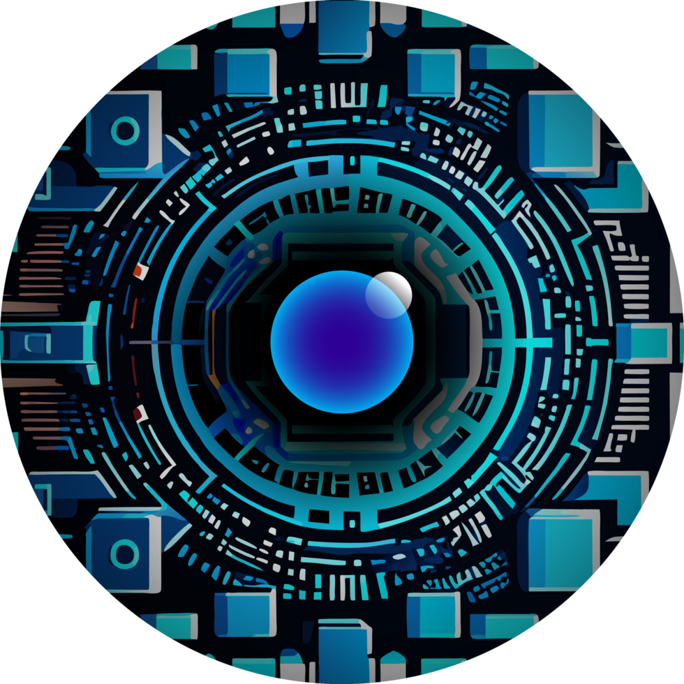 Modern Technology Cybersecurity Icon Crop-out png