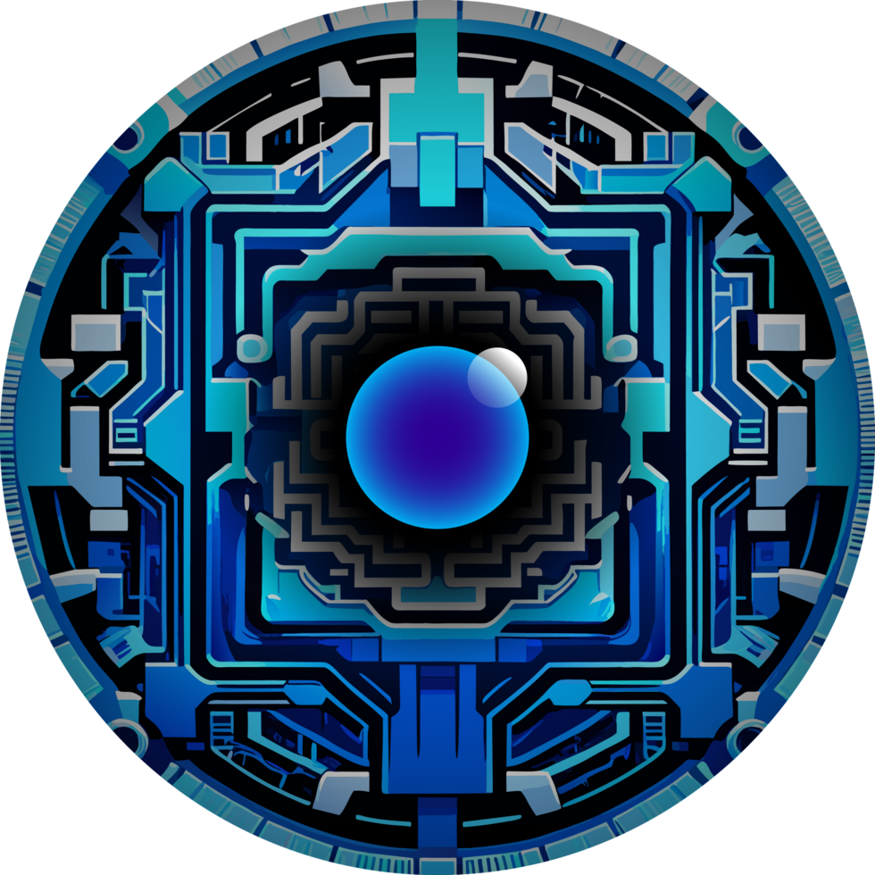 Modern Technology Cybersecurity Icon Crop-out png