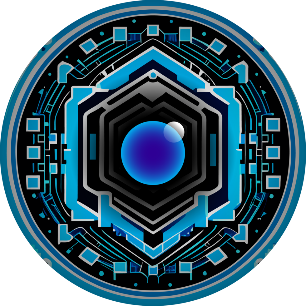 Modern Technology Cybersecurity Icon Crop-out png