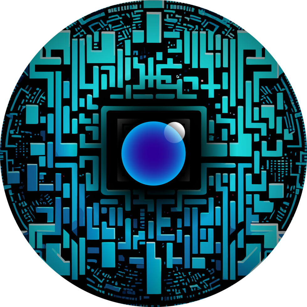 Modern Technology Cybersecurity Icon Crop-out png