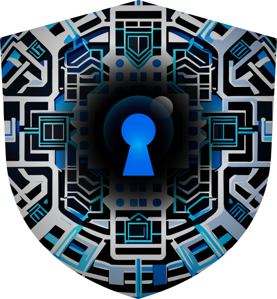 Modern Technology Cybersecurity Icon Crop-out png