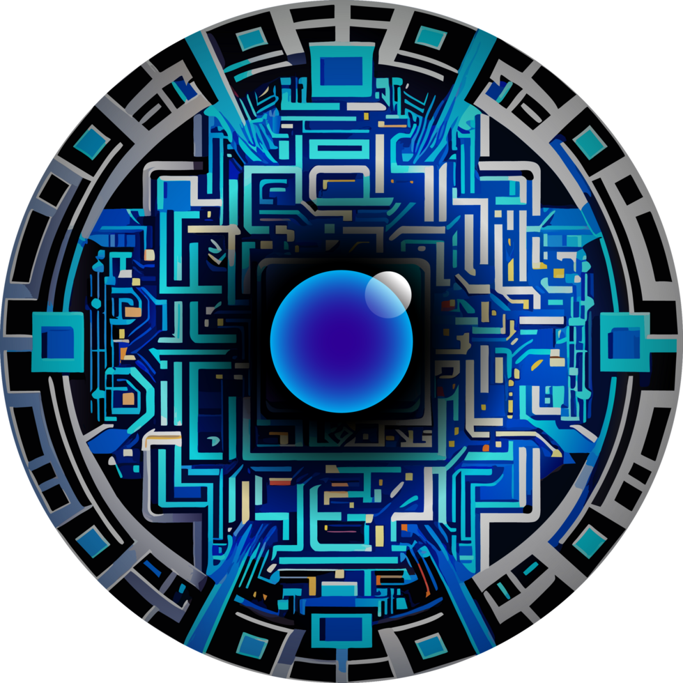 Modern Technology Cybersecurity Icon Crop-out png