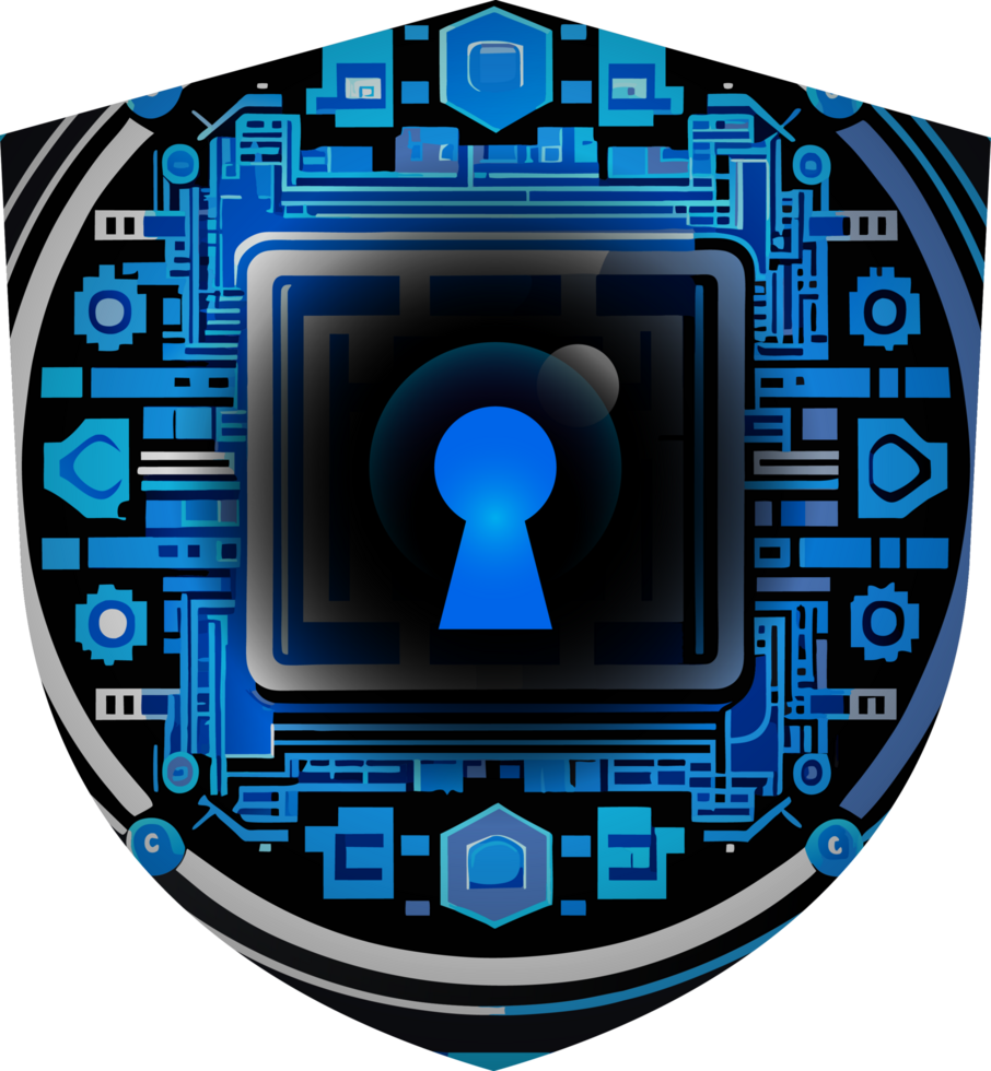 Modern Technology Cybersecurity Icon Crop-out png
