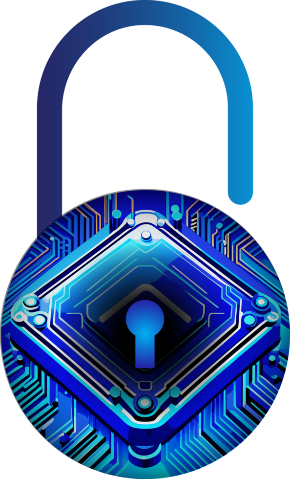 Modern Technology Cybersecurity Icon Crop-out png