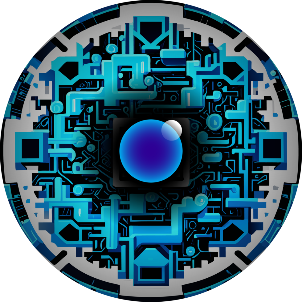 Modern Technology Cybersecurity Icon Crop-out png