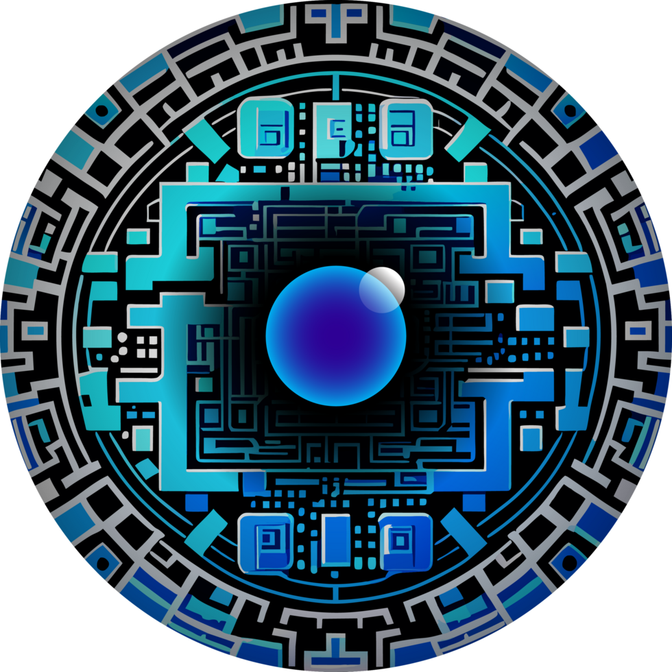 Modern Technology Cybersecurity Icon Crop-out png