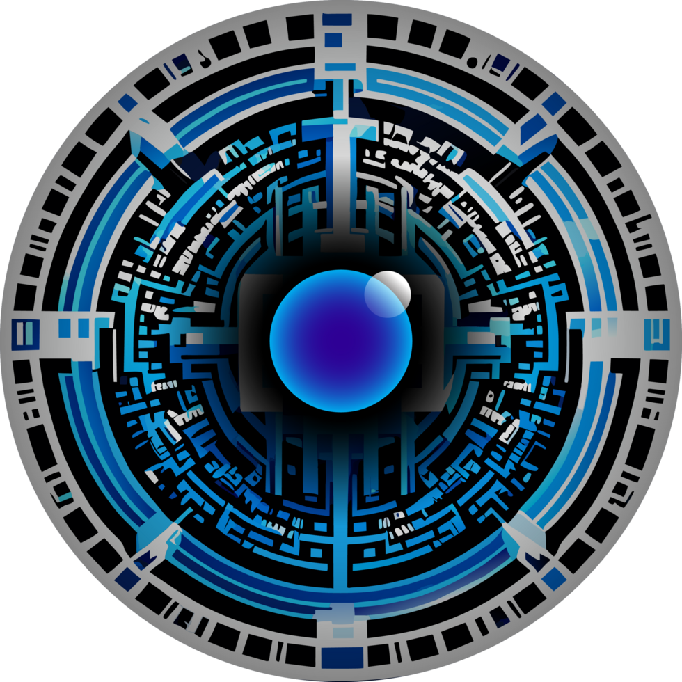 Modern Technology Cybersecurity Icon Crop-out png